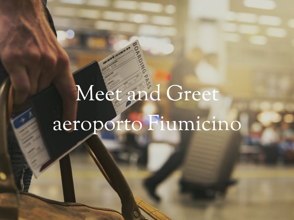 Recepção e acolhimento no aeroporto Fiumicino