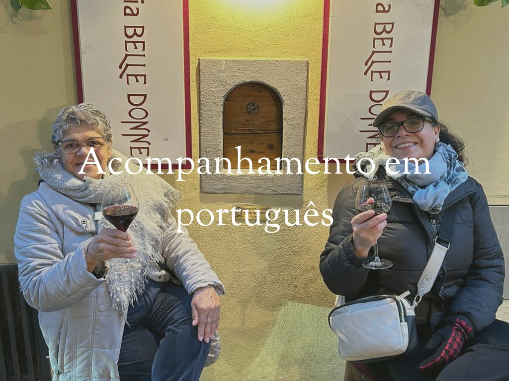 Equipe que acompanha você e fala Português